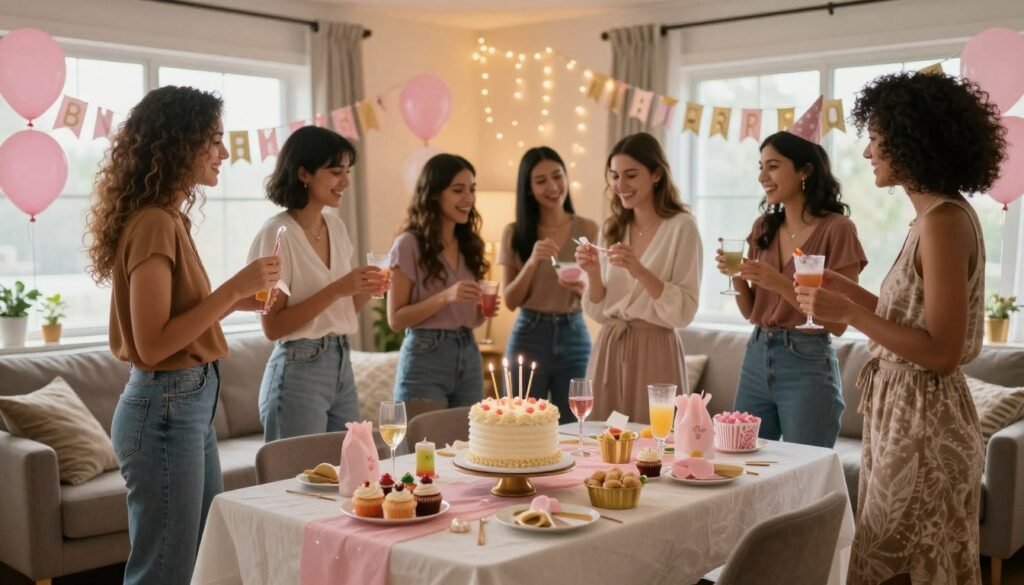 organizar una despedida de soltera en casa
