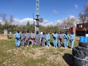 Despedida de soltero con paintball en Ciudad Real