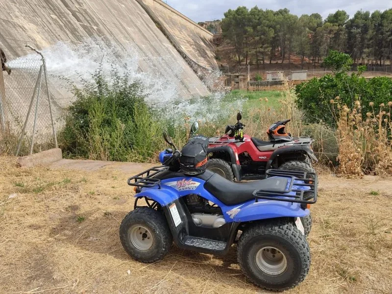 despedidas al aire libre con quad